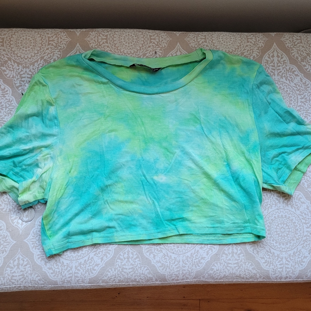 Shein Tie Dye Crop Top
